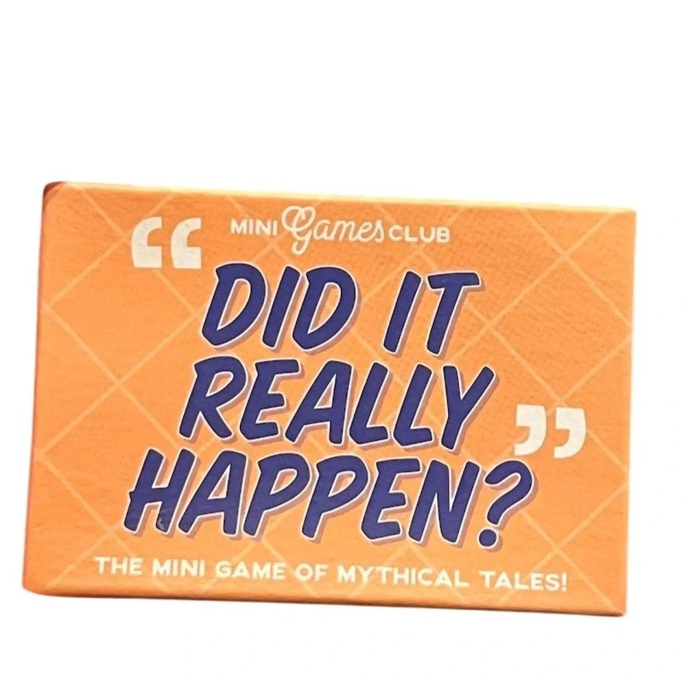 Mini Games Club:‎ Did It Really Happen? Trivia Game Ages 8+